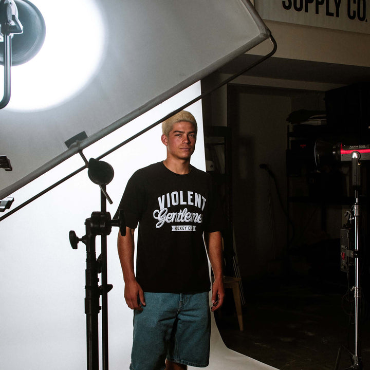 Hockey Unite 2.0 Premium Tee - - Men's T-Shirts - Violent Gentlemen Hockey Lifestyle | Built by Fans for Fans | Perfect Gift for hockey fan or hockey players that live in the hockey culture