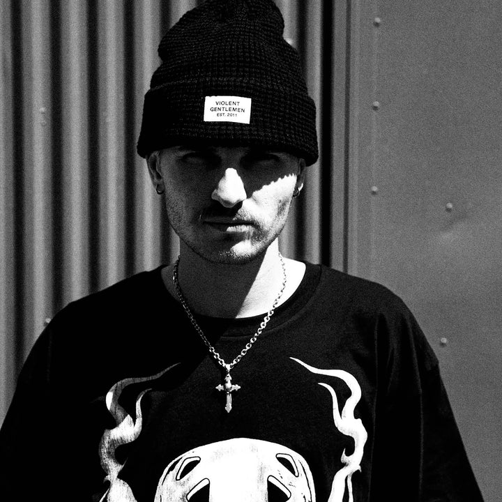 Hockey Lemieux Cuff Beanie - - Beanies - Violent Gentlemen Hockey Lifestyle | Built by Fans for Fans | Perfect Gift for hockey fan or hockey players that live in the hockey culture