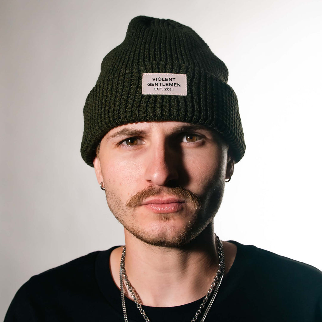 Hockey Lemieux Cuff Beanie - - Beanies - Violent Gentlemen Hockey Lifestyle | Built by Fans for Fans | Perfect Gift for hockey fan or hockey players that live in the hockey culture