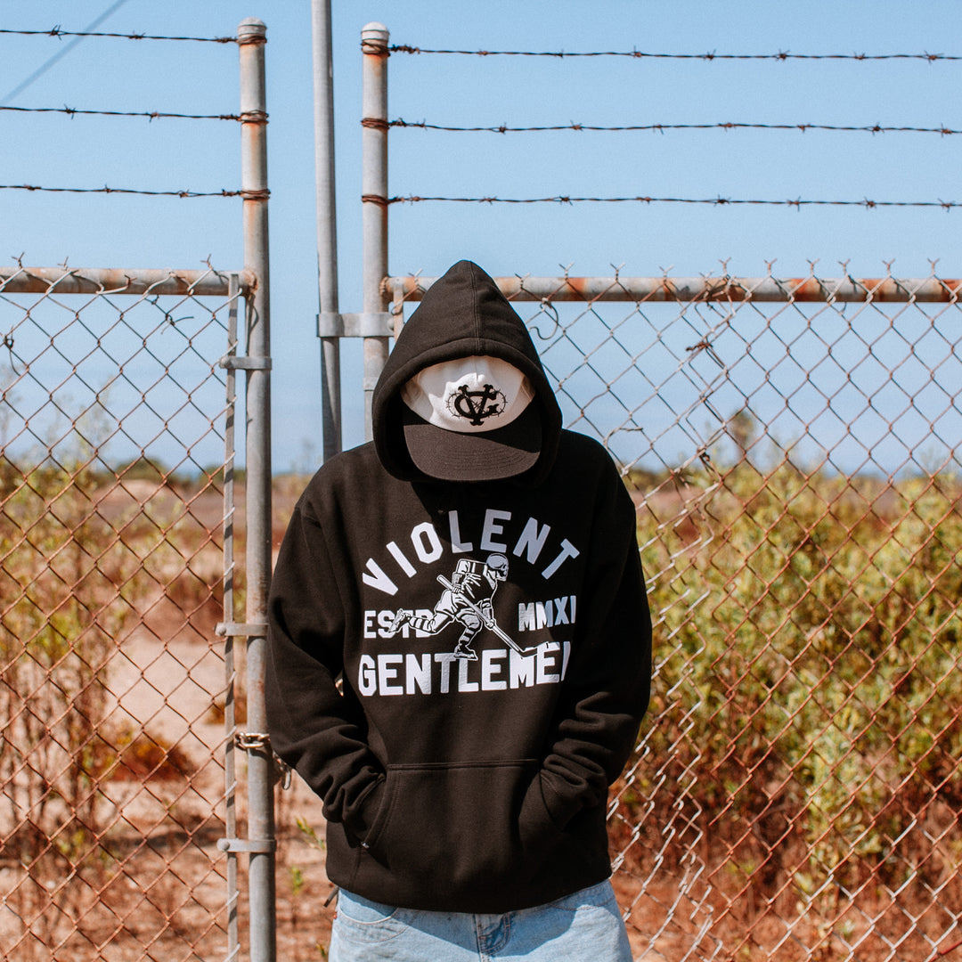 Hockey Barb Unstructured Hat - - Hats - Violent Gentlemen Hockey Lifestyle | Built by Fans for Fans | Perfect Gift for hockey fan or hockey players that live in the hockey culture