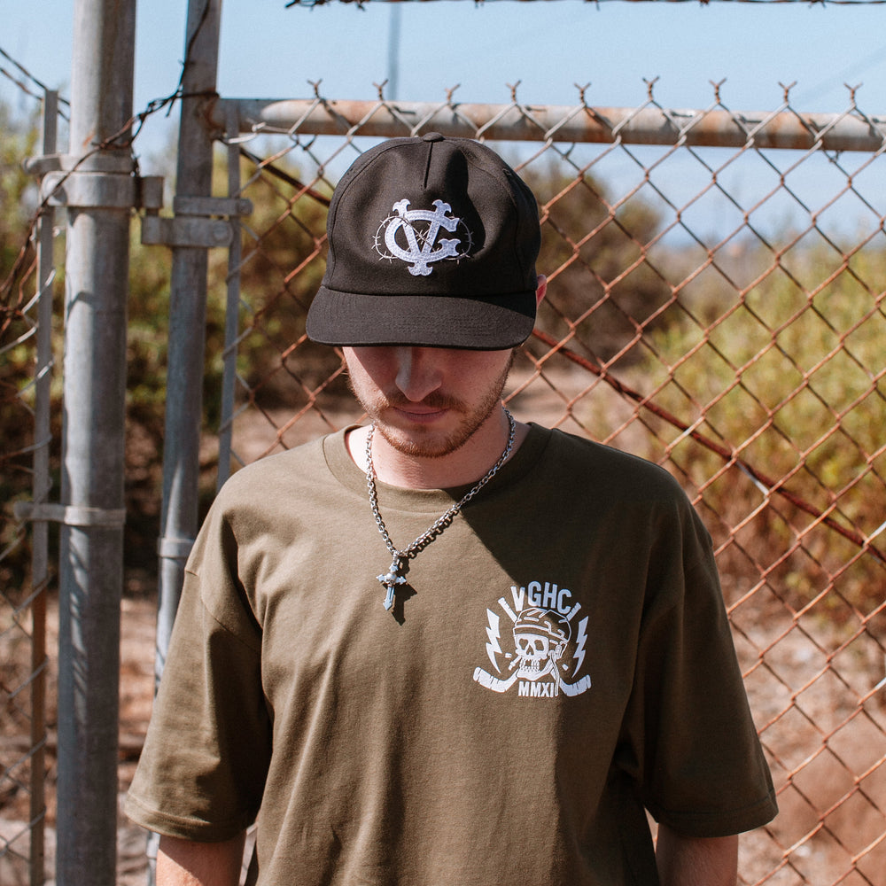 Hockey Barb Unstructured Hat - - Hats - Violent Gentlemen Hockey Lifestyle | Built by Fans for Fans | Perfect Gift for hockey fan or hockey players that live in the hockey culture