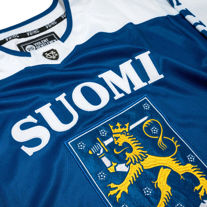 Hockey Finland 2026 Hockey Jersey - - Jerseys - Violent Gentlemen Hockey Lifestyle | Built by Fans for Fans | Perfect Gift for hockey fan or hockey players that live in the hockey culture