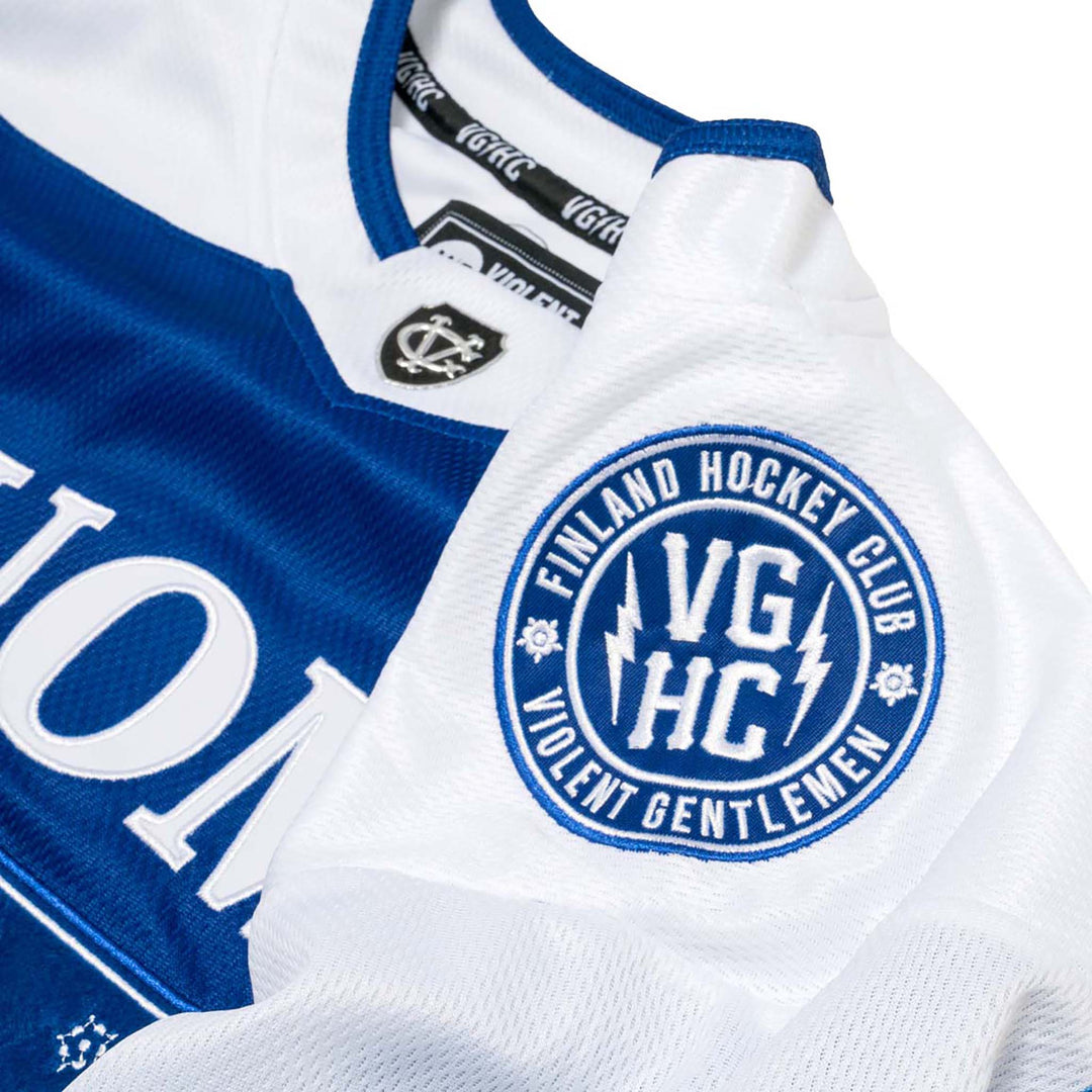 Hockey Finland 2026 Hockey Jersey - - Jerseys - Violent Gentlemen Hockey Lifestyle | Built by Fans for Fans | Perfect Gift for hockey fan or hockey players that live in the hockey culture
