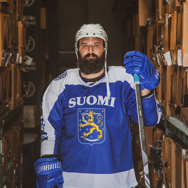 Hockey Finland 2026 Hockey Jersey - - Jerseys - Violent Gentlemen Hockey Lifestyle | Built by Fans for Fans | Perfect Gift for hockey fan or hockey players that live in the hockey culture
