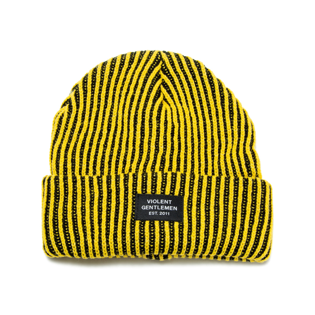 Hockey Lemieux Two-Tone Cuff Beanie - - Beanies - Violent Gentlemen Hockey Lifestyle | Built by Fans for Fans | Perfect Gift for hockey fan or hockey players that live in the hockey culture
