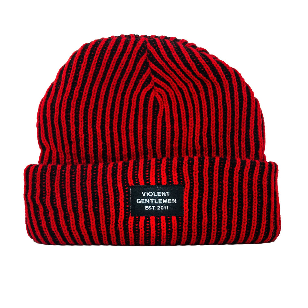 Hockey Lemieux Two-Tone Cuff Beanie - - Beanies - Violent Gentlemen Hockey Lifestyle | Built by Fans for Fans | Perfect Gift for hockey fan or hockey players that live in the hockey culture