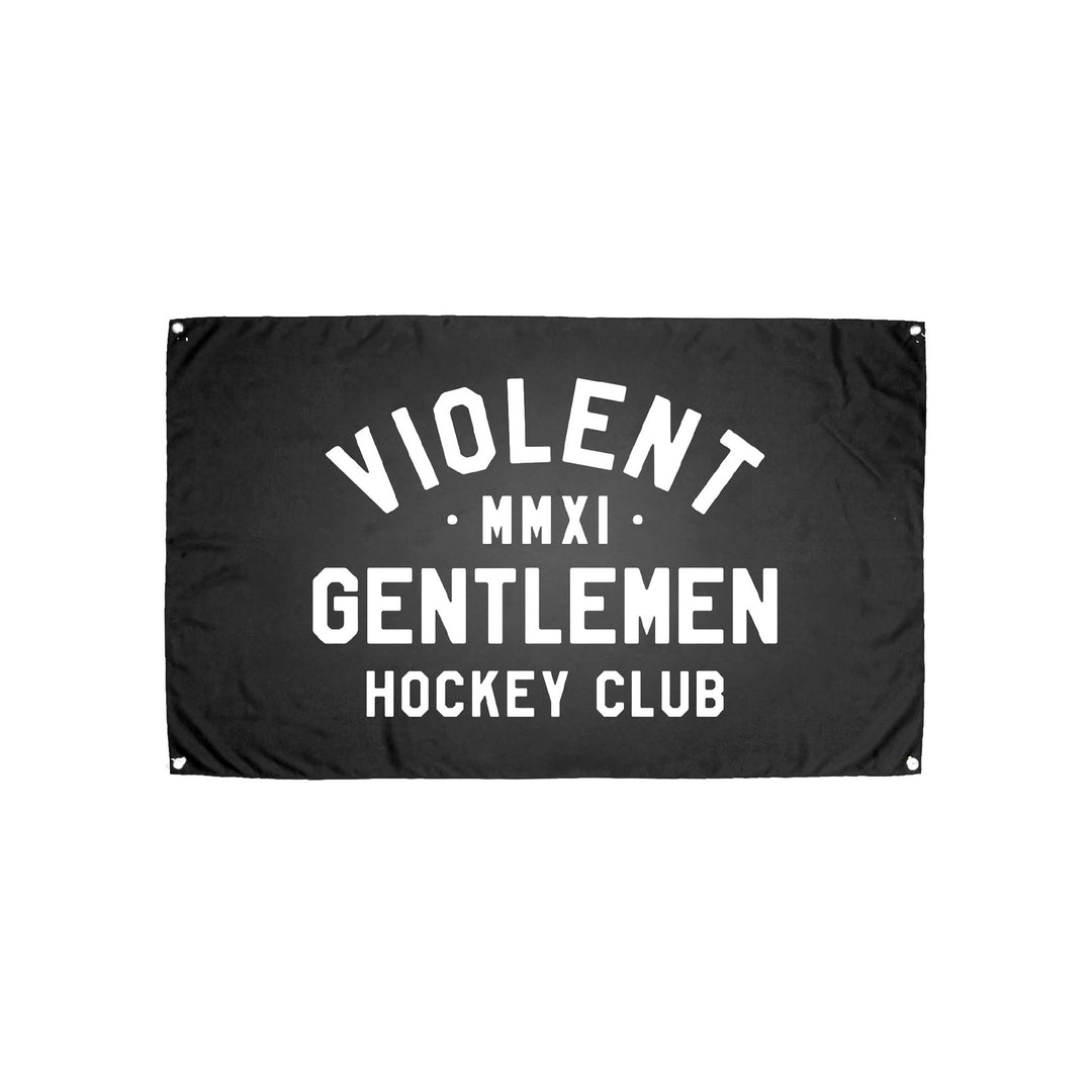 Hockey Loyalty Banner - - Accessories - Violent Gentlemen Hockey Lifestyle | Built by Fans for Fans | Perfect Gift for hockey fan or hockey players that live in the hockey culture