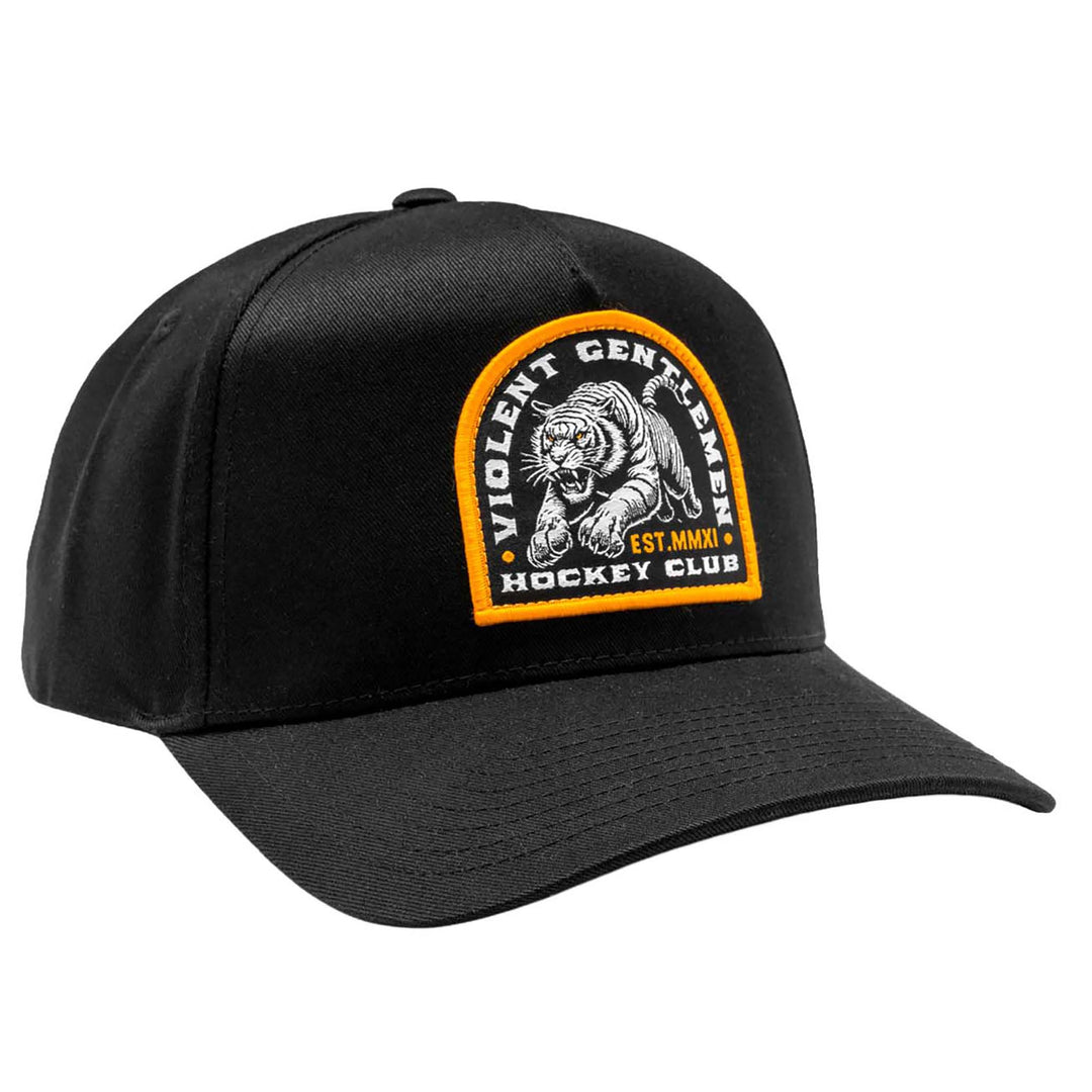 Hockey Leap A-Frame Snapback - - Hats - Violent Gentlemen Hockey Lifestyle | Built by Fans for Fans | Perfect Gift for hockey fan or hockey players that live in the hockey culture
