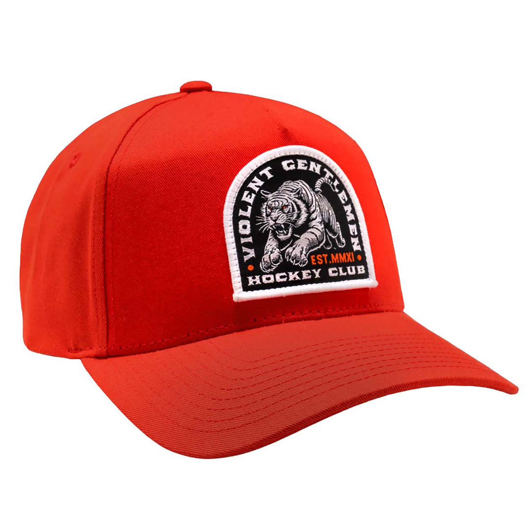 Hockey Leap A-Frame Snapback - - Hats - Violent Gentlemen Hockey Lifestyle | Built by Fans for Fans | Perfect Gift for hockey fan or hockey players that live in the hockey culture