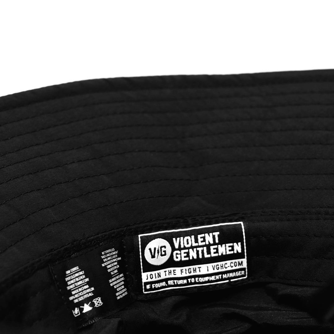 Hockey Lemmy Wide Brim Bucket Hat - - Hats - Violent Gentlemen Hockey Lifestyle | Built by Fans for Fans | Perfect Gift for hockey fan or hockey players that live in the hockey culture