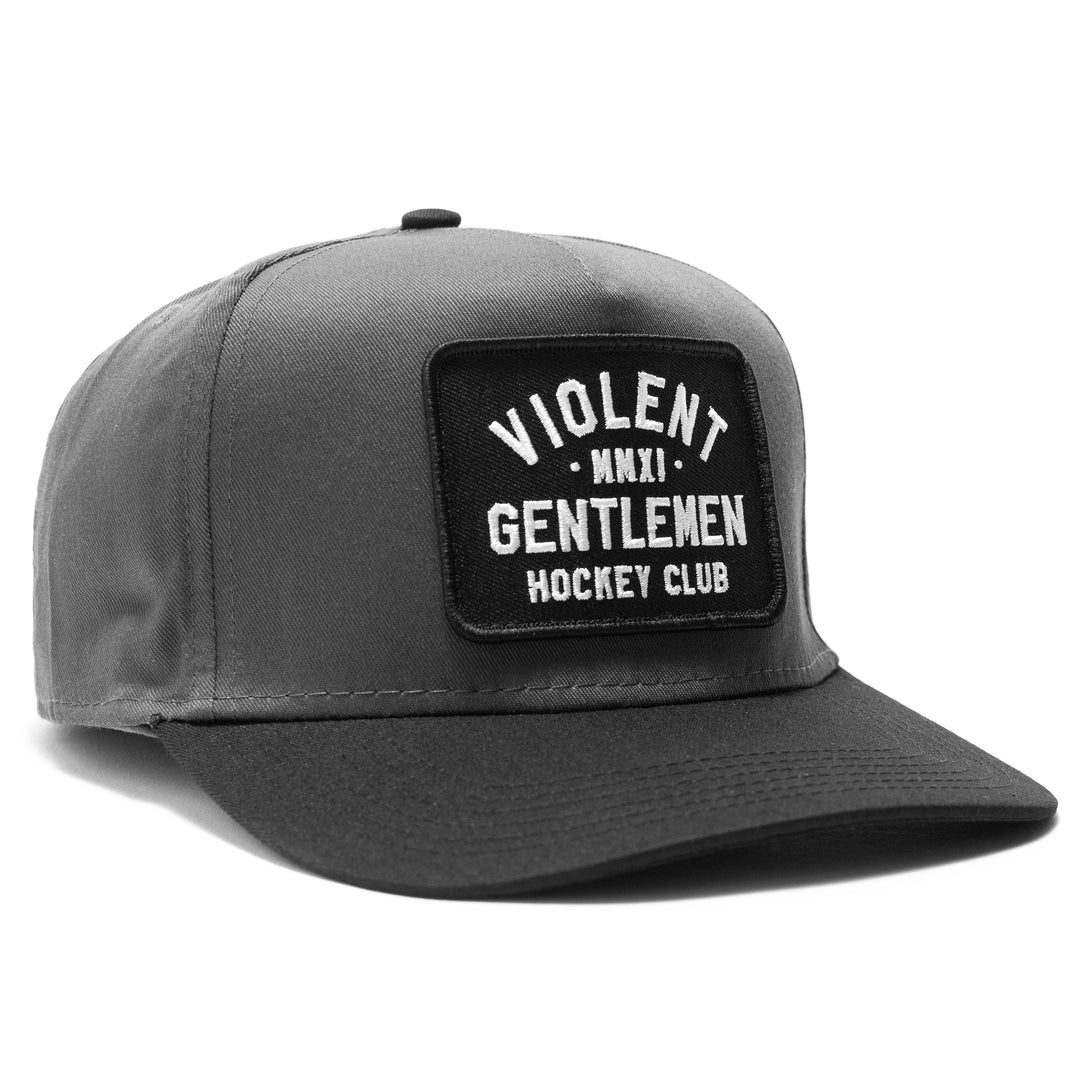 Hockey Loyalty A-Frame Snapback - - Hats - Violent Gentlemen Hockey Lifestyle | Built by Fans for Fans | Perfect Gift for hockey fan or hockey players that live in the hockey culture