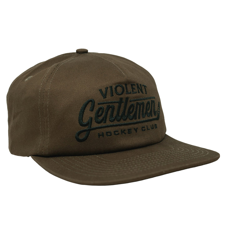 Hockey Operator Unstructured Hat - - Hats - Violent Gentlemen Hockey Lifestyle | Built by Fans for Fans | Perfect Gift for hockey fan or hockey players that live in the hockey culture