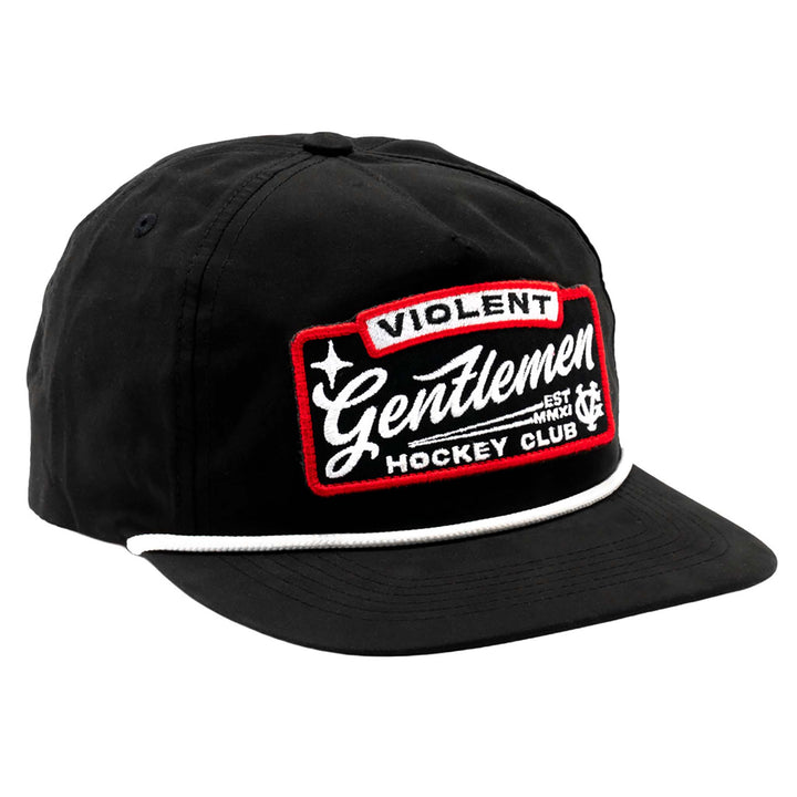 Hockey Supercab Rope Hat - - Hats - Violent Gentlemen Hockey Lifestyle | Built by Fans for Fans | Perfect Gift for hockey fan or hockey players that live in the hockey culture