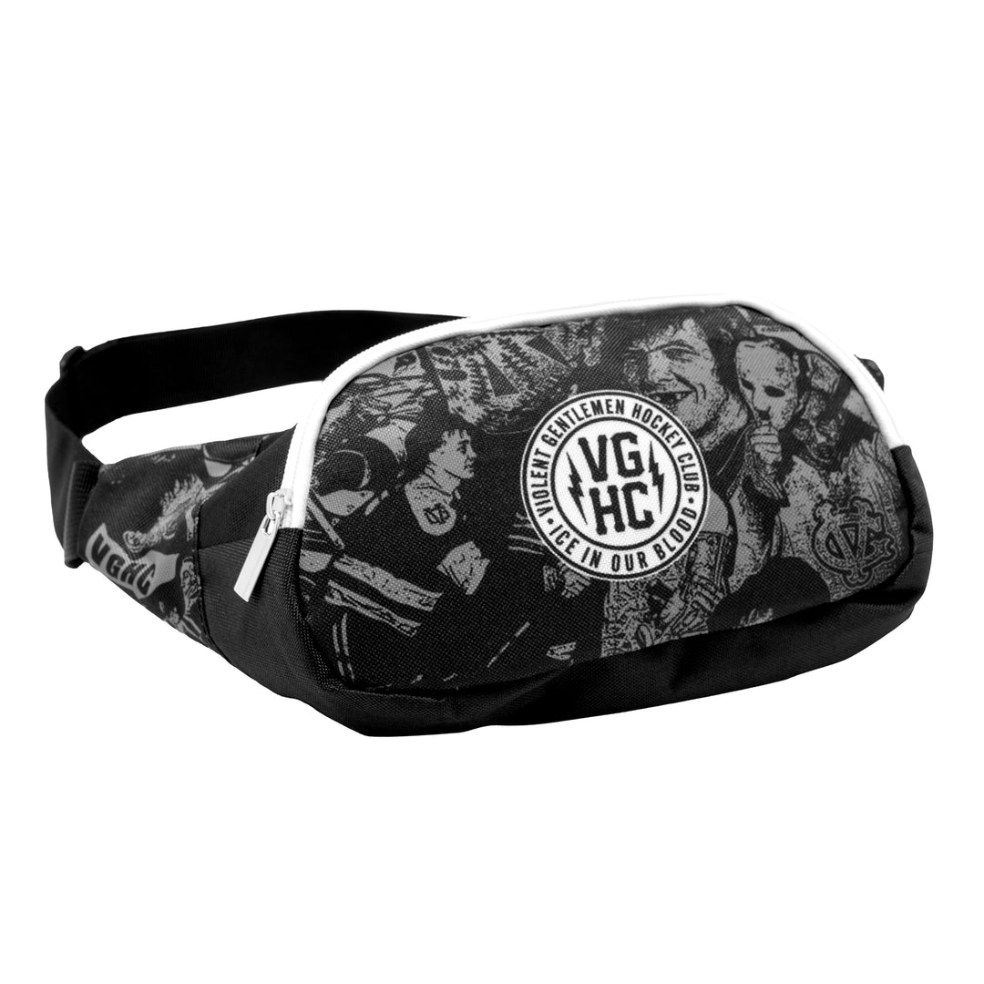 Hockey Agent Sublimated Fanny Pack - - Accessories - Violent Gentlemen Hockey Lifestyle | Built by Fans for Fans | Perfect Gift for hockey fan or hockey players that live in the hockey culture