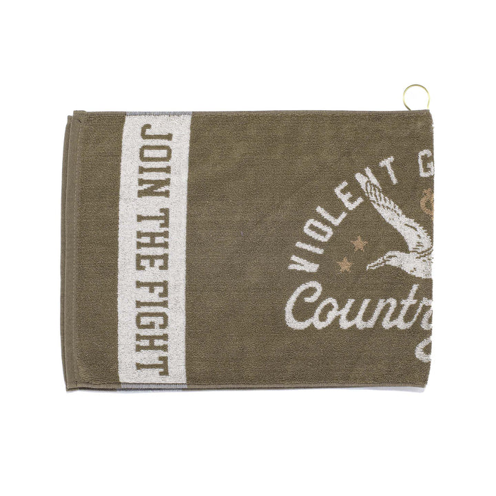 Hockey Albatross Golf Towel - - Accessories - Violent Gentlemen Hockey Lifestyle | Built by Fans for Fans | Perfect Gift for hockey fan or hockey players that live in the hockey culture