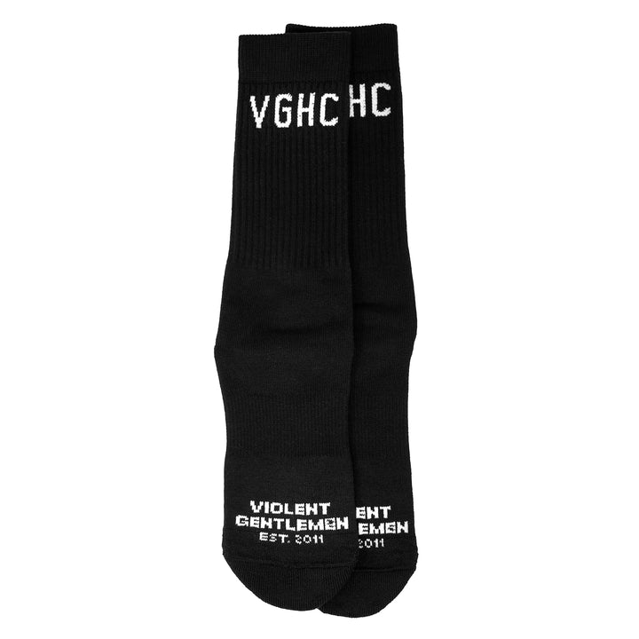 Hockey Lemieux USA Made Crew Socks - - Accessories - Violent Gentlemen Hockey Lifestyle | Built by Fans for Fans | Perfect Gift for hockey fan or hockey players that live in the hockey culture
