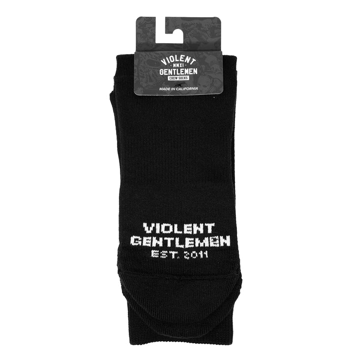 Hockey Lemieux USA Made Crew Socks - - Accessories - Violent Gentlemen Hockey Lifestyle | Built by Fans for Fans | Perfect Gift for hockey fan or hockey players that live in the hockey culture