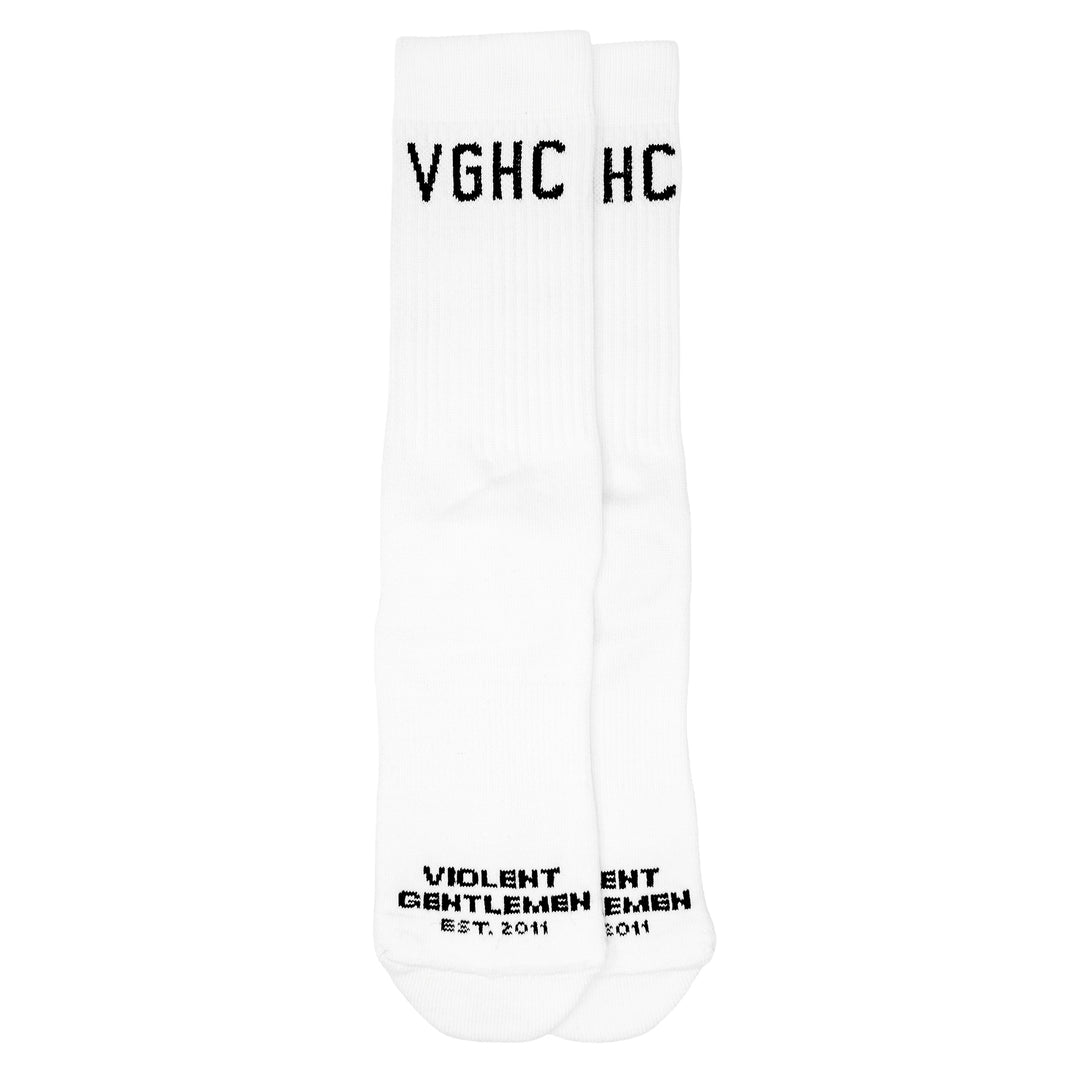 Hockey Lemieux USA Made Crew Socks - - Accessories - Violent Gentlemen Hockey Lifestyle | Built by Fans for Fans | Perfect Gift for hockey fan or hockey players that live in the hockey culture
