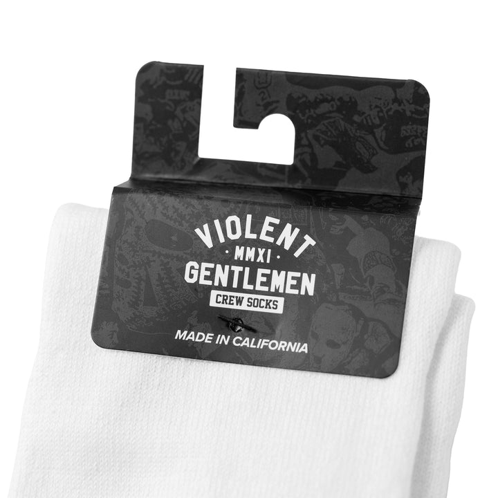 Hockey Lemieux USA Made Crew Socks - - Accessories - Violent Gentlemen Hockey Lifestyle | Built by Fans for Fans | Perfect Gift for hockey fan or hockey players that live in the hockey culture