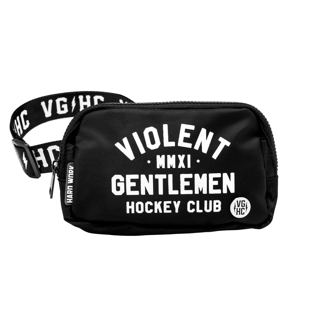 Hockey Loyalty Belt Bag - - Accessories - Violent Gentlemen Hockey Lifestyle | Built by Fans for Fans | Perfect Gift for hockey fan or hockey players that live in the hockey culture