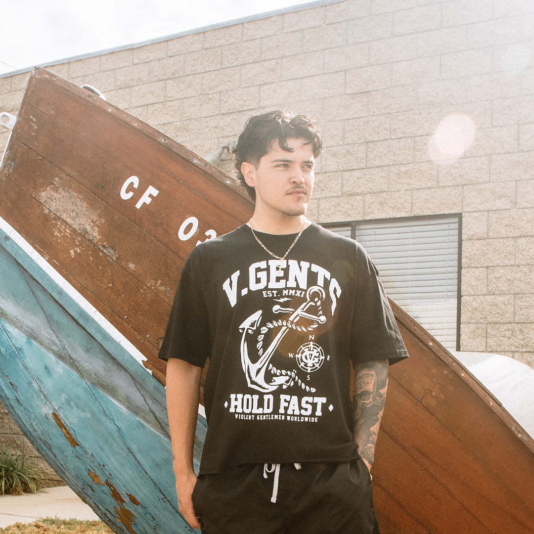 Hockey Ballast Premium Tee - - Men's T-Shirts - Violent Gentlemen Hockey Lifestyle | Built by Fans for Fans | Perfect Gift for hockey fan or hockey players that live in the hockey culture
