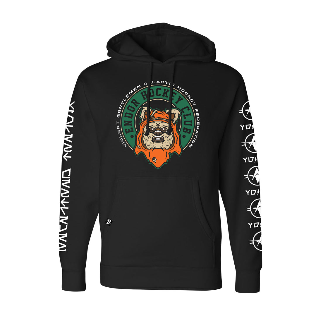Hockey Endor HC 26 Pullover Hood - - Men's Fleece Tops - Violent Gentlemen Hockey Lifestyle | Built by Fans for Fans | Perfect Gift for hockey fan or hockey players that live in the hockey culture