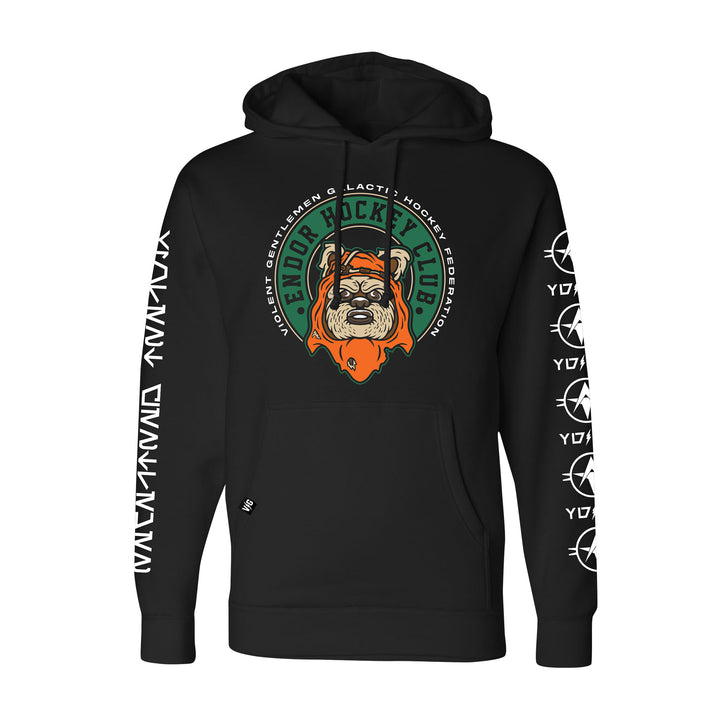 Hockey Endor HC 26 Pullover Hood - - Men's Fleece Tops - Violent Gentlemen Hockey Lifestyle | Built by Fans for Fans | Perfect Gift for hockey fan or hockey players that live in the hockey culture