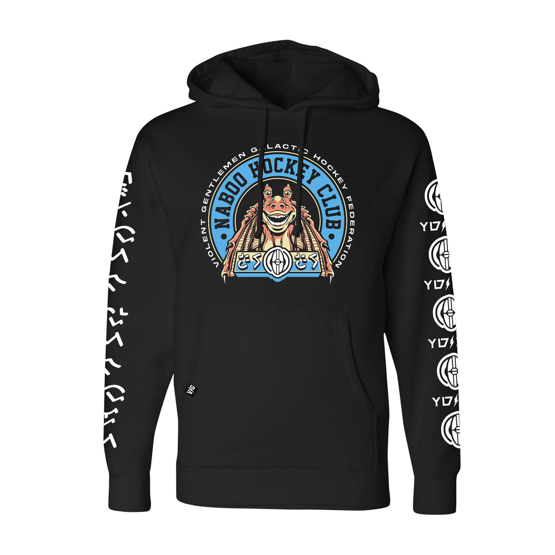 Hockey Naboo HC 26 Pullover Hood - - Men's Fleece Tops - Violent Gentlemen Hockey Lifestyle | Built by Fans for Fans | Perfect Gift for hockey fan or hockey players that live in the hockey culture