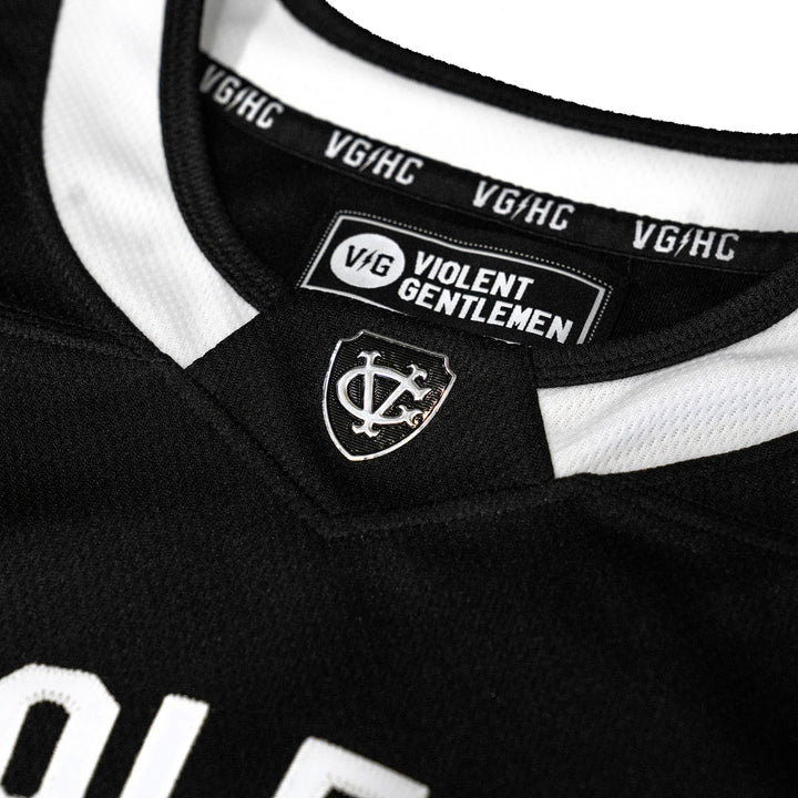 Hockey Brass Bonanza II Kids Hockey Jersey - - Kid's Jerseys - Violent Gentlemen Hockey Lifestyle | Built by Fans for Fans | Perfect Gift for hockey fan or hockey players that live in the hockey culture