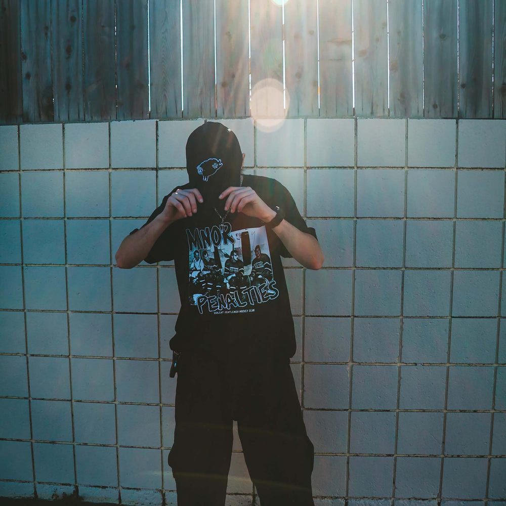 Hockey Calvert Vintage Tee - - Men's T-Shirts - Violent Gentlemen Hockey Lifestyle | Built by Fans for Fans | Perfect Gift for hockey fan or hockey players that live in the hockey culture