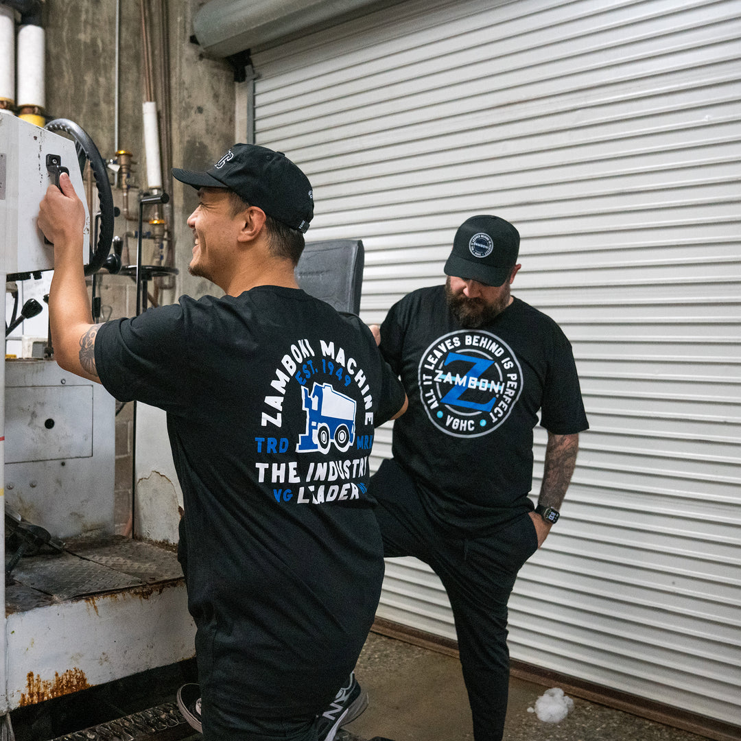 Hockey Industry Leader Premium Tee - - Men's T-Shirts - Violent Gentlemen Hockey Lifestyle | Built by Fans for Fans | Perfect Gift for hockey fan or hockey players that live in the hockey culture