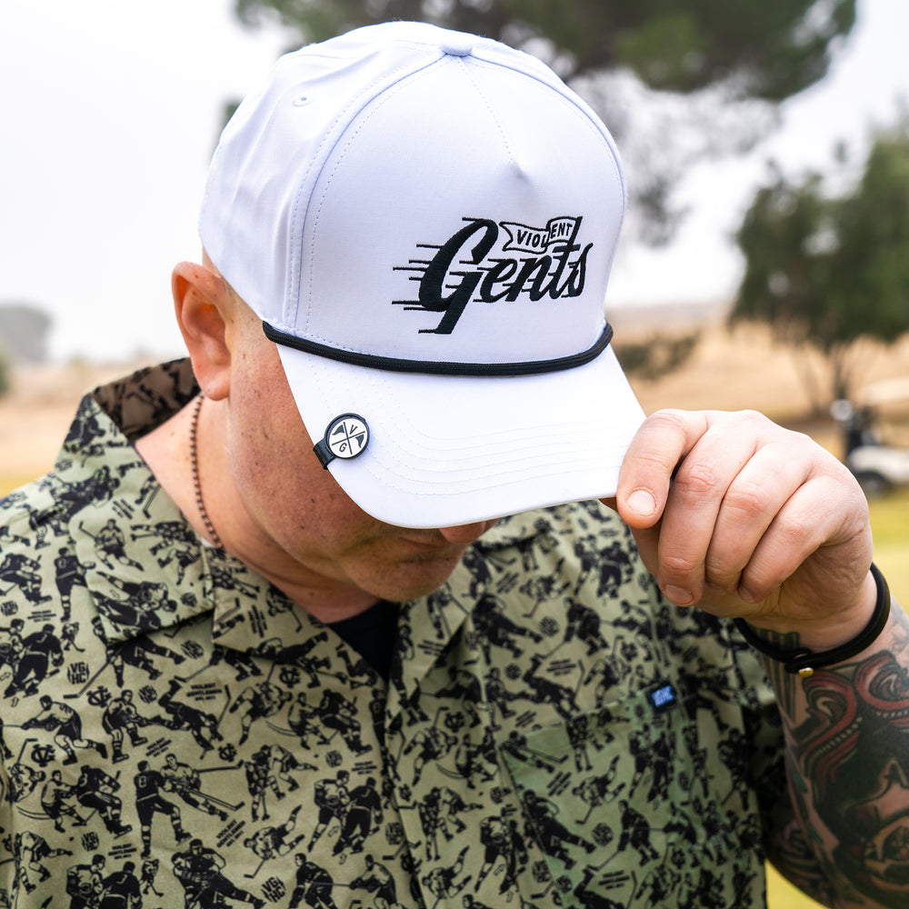 Hockey Flagsticks Ball Marker Hat Clip - - Accessories - Violent Gentlemen Hockey Lifestyle | Built by Fans for Fans | Perfect Gift for hockey fan or hockey players that live in the hockey culture