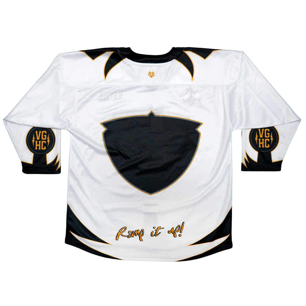Hockey Heavy Metal Away PBH Jersey - - Jerseys - Violent Gentlemen Hockey Lifestyle | Built by Fans for Fans | Perfect Gift for hockey fan or hockey players that live in the hockey culture