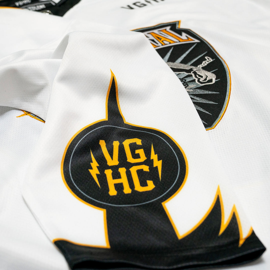 Hockey Heavy Metal Away PBH Jersey - - Jerseys - Violent Gentlemen Hockey Lifestyle | Built by Fans for Fans | Perfect Gift for hockey fan or hockey players that live in the hockey culture