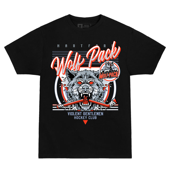 Hockey Test Tee For Color Swatches - Black - Men's T-Shirts - Violent Gentlemen Hockey Lifestyle | Built by Fans for Fans | Perfect Gift for hockey fan or hockey players that live in the hockey culture
