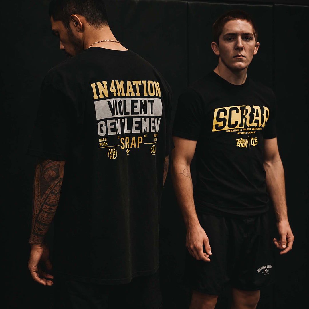 Hockey IN4M Scrap Premium Tee - - Men's T-Shirts - Violent Gentlemen Hockey Lifestyle | Built by Fans for Fans | Perfect Gift for hockey fan or hockey players that live in the hockey culture