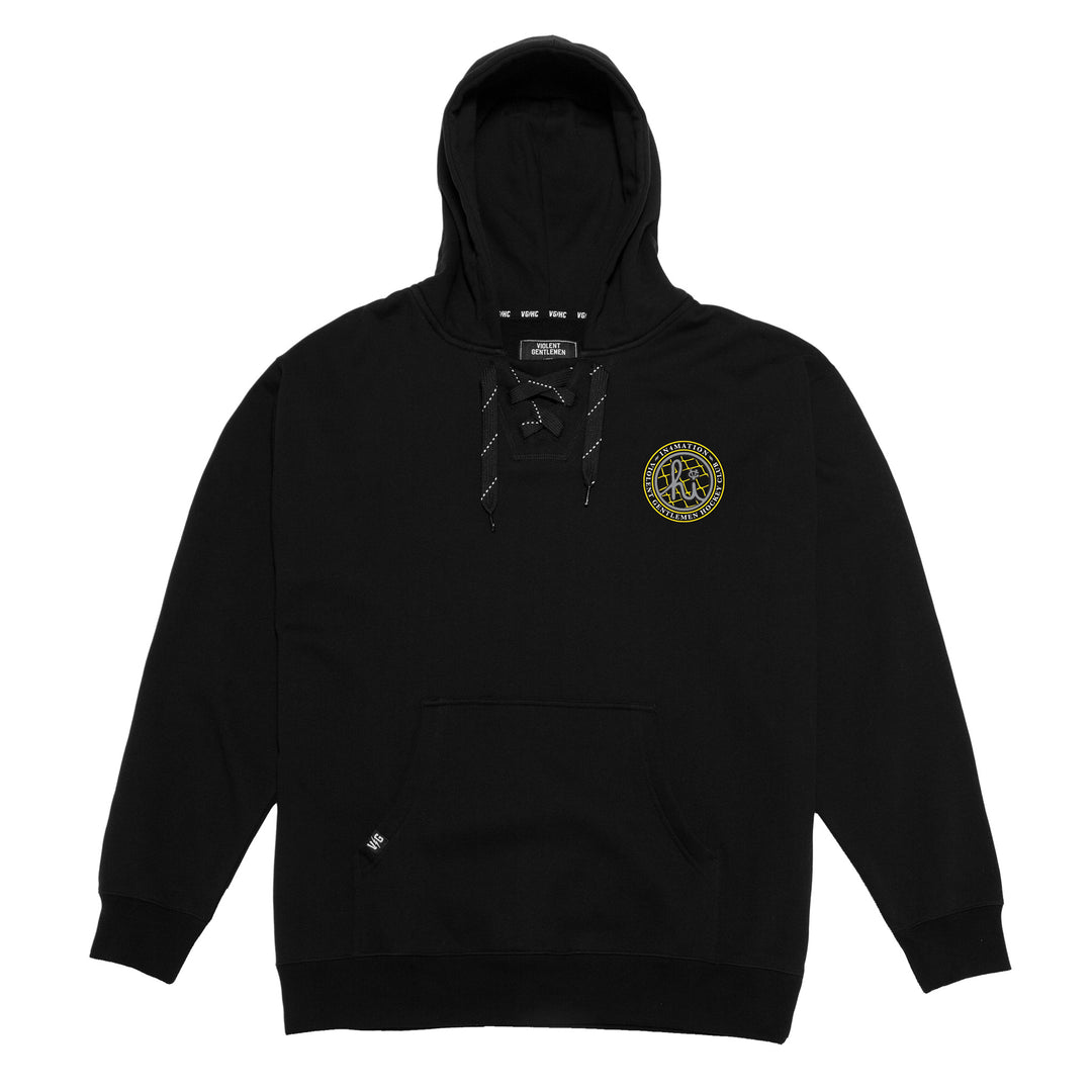 Hockey IN4M Bone Breakers Enforcer Pullover Hood - - Men's Fleece Tops - Violent Gentlemen Hockey Lifestyle | Built by Fans for Fans | Perfect Gift for hockey fan or hockey players that live in the hockey culture
