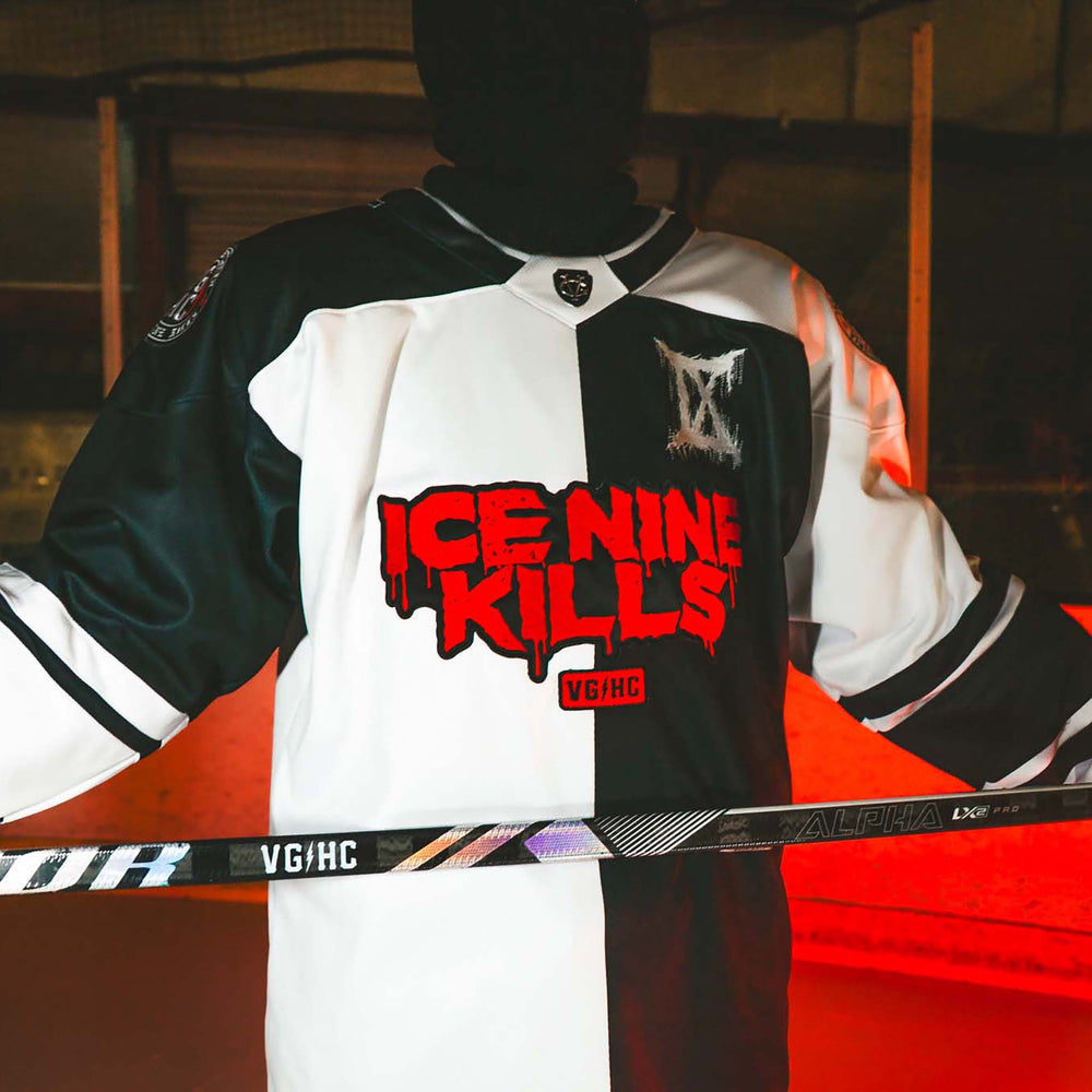 Hockey Ice Nine Kills Hockey Jersey - - Jerseys - Violent Gentlemen Hockey Lifestyle | Built by Fans for Fans | Perfect Gift for hockey fan or hockey players that live in the hockey culture
