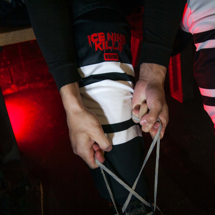 Hockey Ice Nine Kills Hockey Socks - - Jerseys - Violent Gentlemen Hockey Lifestyle | Built by Fans for Fans | Perfect Gift for hockey fan or hockey players that live in the hockey culture