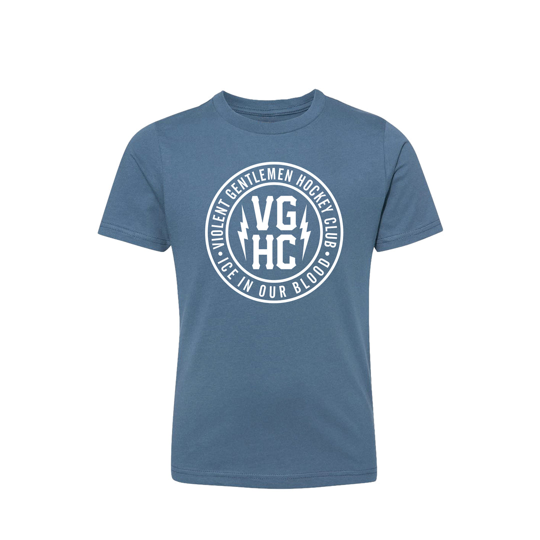 Hockey Agent Kids Tee - - Kid's T-Shirts - Violent Gentlemen Hockey Lifestyle | Built by Fans for Fans | Perfect Gift for hockey fan or hockey players that live in the hockey culture