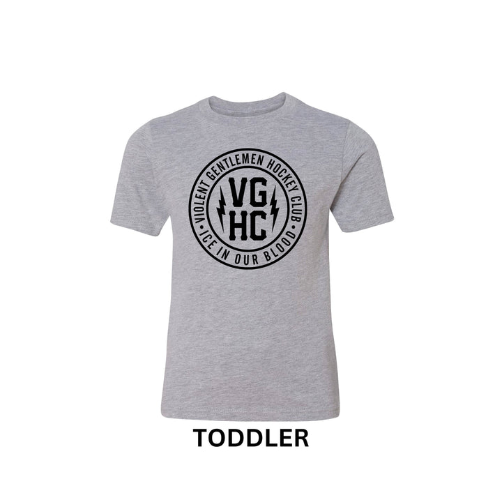 Hockey Agent Toddler Tee - - Kid's T-Shirts - Violent Gentlemen Hockey Lifestyle | Built by Fans for Fans | Perfect Gift for hockey fan or hockey players that live in the hockey culture