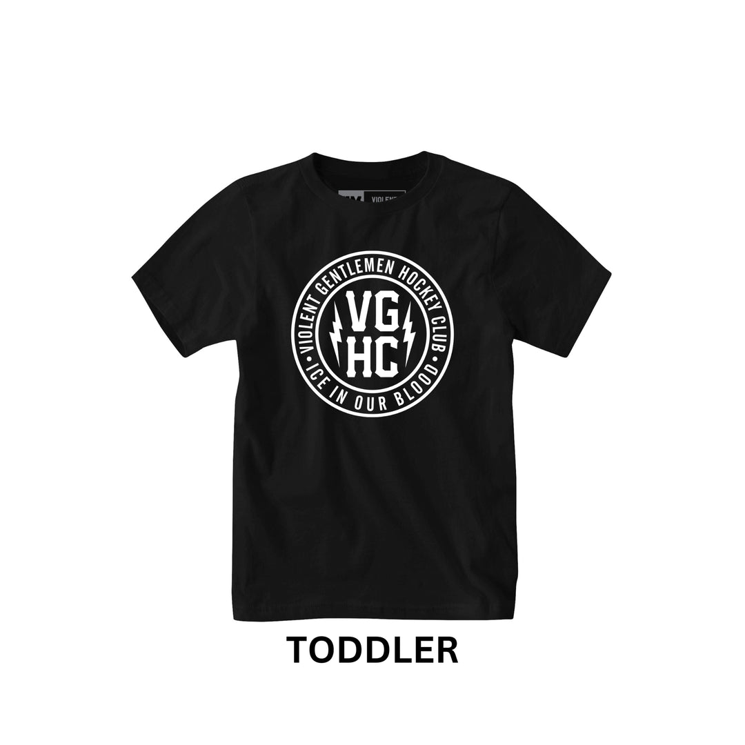 Hockey Agent Toddler Tee - - Kid's T-Shirts - Violent Gentlemen Hockey Lifestyle | Built by Fans for Fans | Perfect Gift for hockey fan or hockey players that live in the hockey culture