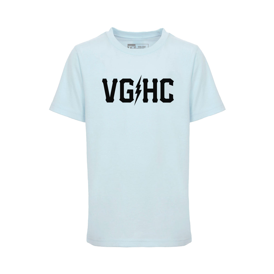 Hockey Black Bolts Kids Tee - - Kid's T-Shirts - Violent Gentlemen Hockey Lifestyle | Built by Fans for Fans | Perfect Gift for hockey fan or hockey players that live in the hockey culture