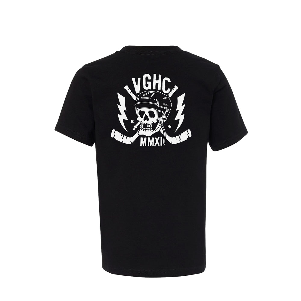 Hockey Toothless Kids Tee - - Kid's T-Shirts - Violent Gentlemen Hockey Lifestyle | Built by Fans for Fans | Perfect Gift for hockey fan or hockey players that live in the hockey culture