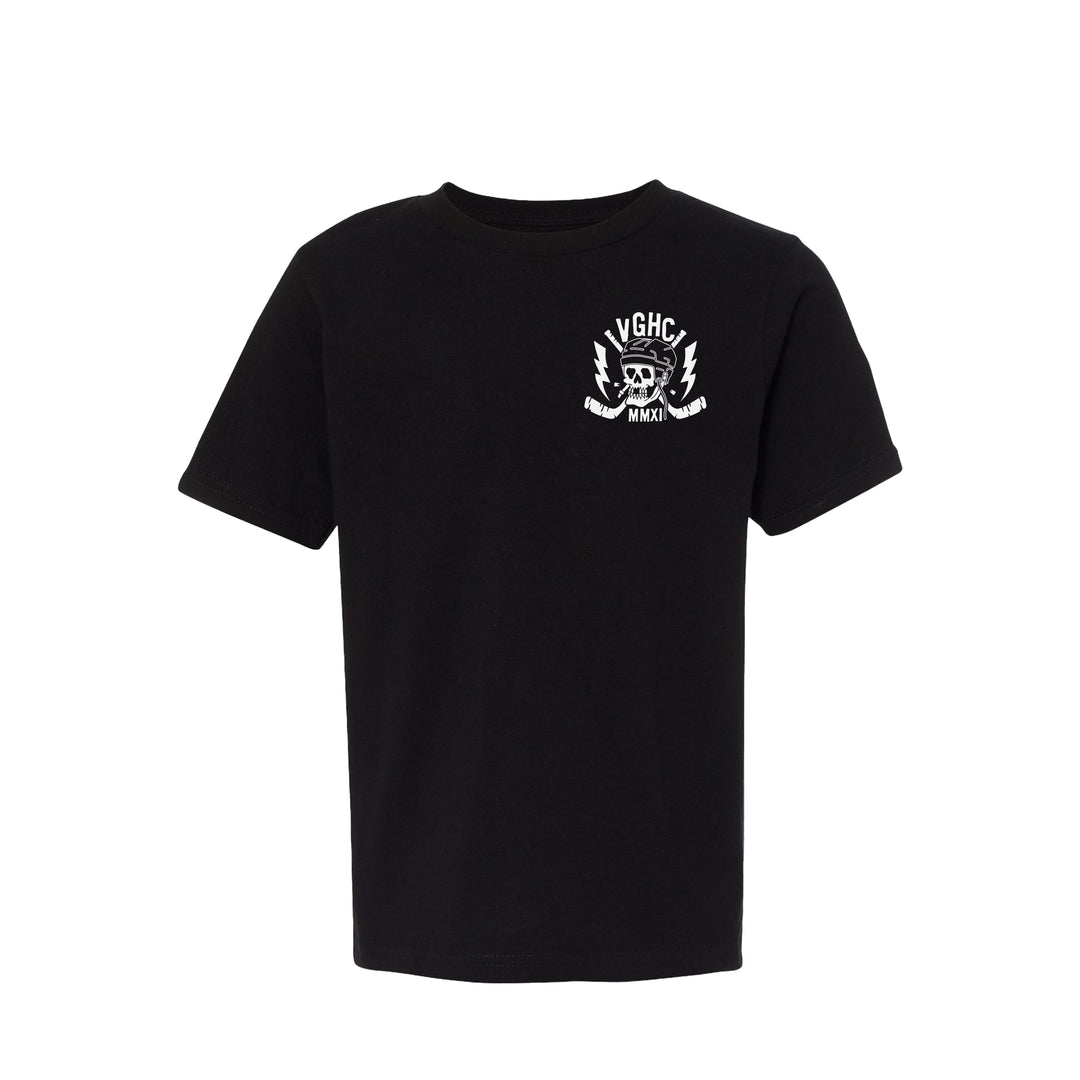 Hockey Toothless Kids Tee - - Kid's T-Shirts - Violent Gentlemen Hockey Lifestyle | Built by Fans for Fans | Perfect Gift for hockey fan or hockey players that live in the hockey culture