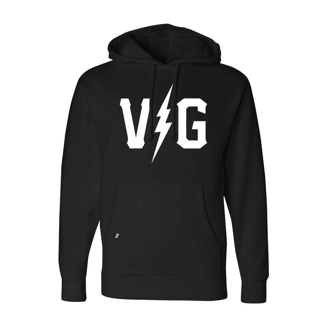 Hockey Bolt Classic Pullover Hood - - Men's Fleece Tops - Violent Gentlemen Hockey Lifestyle | Built by Fans for Fans | Perfect Gift for hockey fan or hockey players that live in the hockey culture