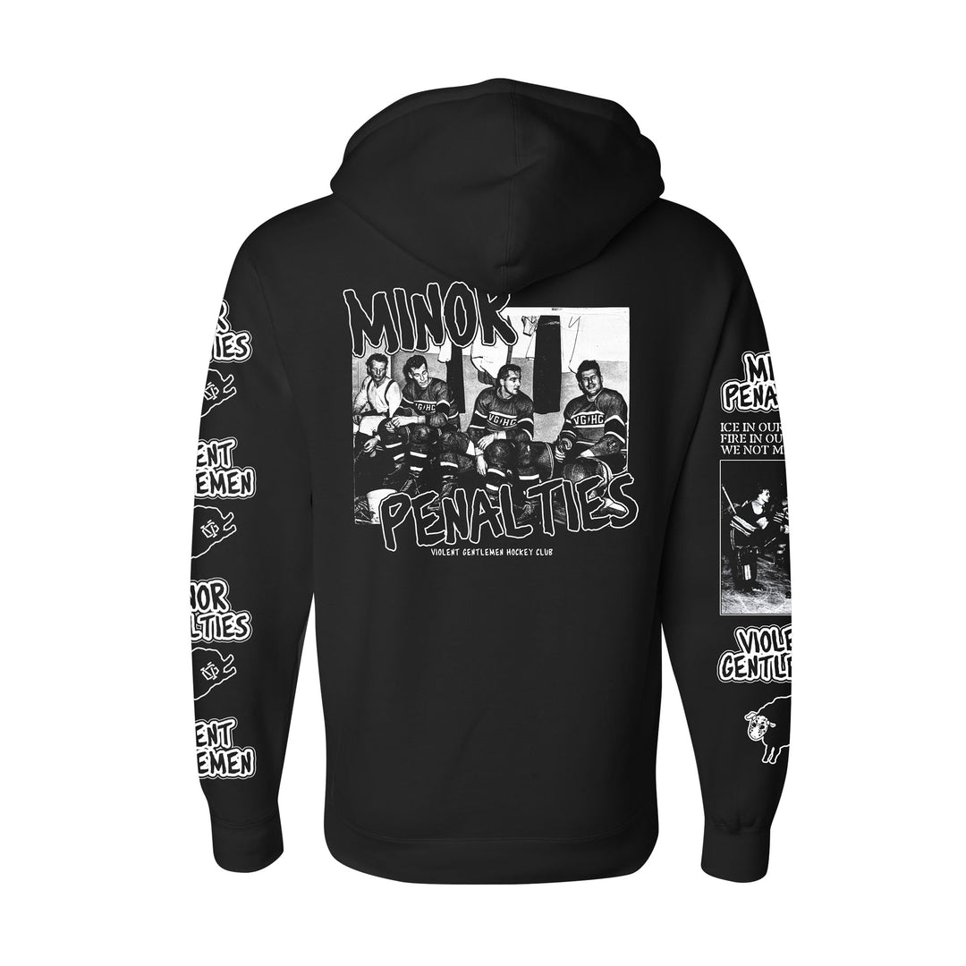 Hockey Calvert Pullover Hood - - Men's Fleece Tops - Violent Gentlemen Hockey Lifestyle | Built by Fans for Fans | Perfect Gift for hockey fan or hockey players that live in the hockey culture