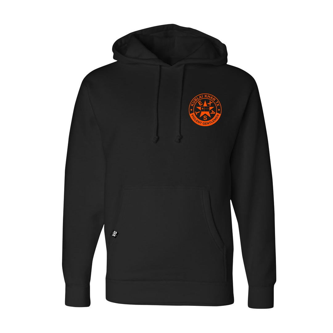 Hockey Kublai Khan TX VGHC Pullover Hood - - Men's Fleece Tops - Violent Gentlemen Hockey Lifestyle | Built by Fans for Fans | Perfect Gift for hockey fan or hockey players that live in the hockey culture