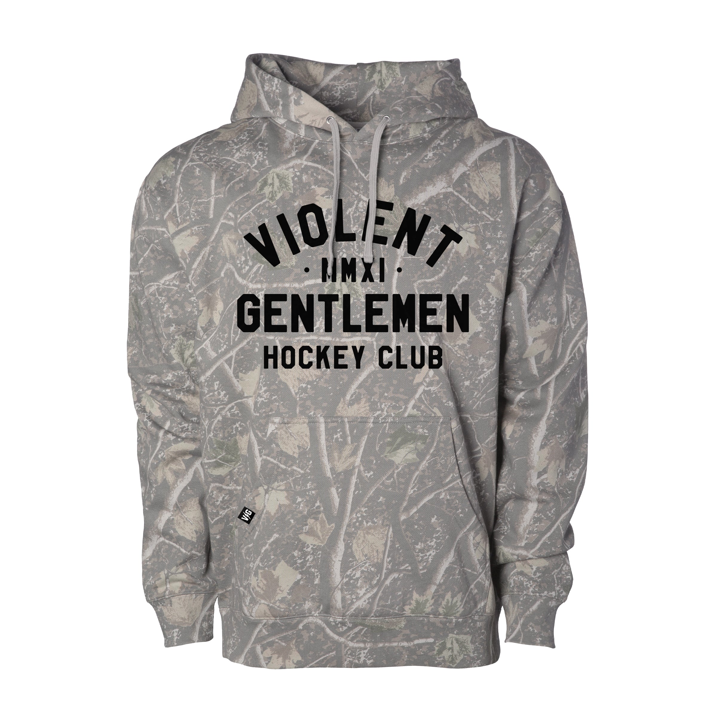 Loyalty Pullover Hood Deadwood Camo | Violent Gentlemen Hockey Club