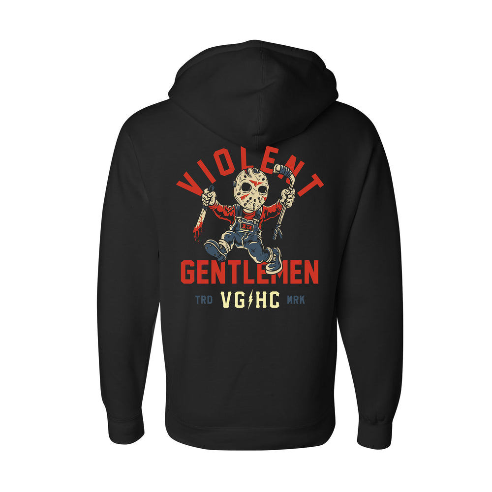 Hockey Ripper Pullover Hood - - Men's Fleece Tops - Violent Gentlemen Hockey Lifestyle | Built by Fans for Fans | Perfect Gift for hockey fan or hockey players that live in the hockey culture